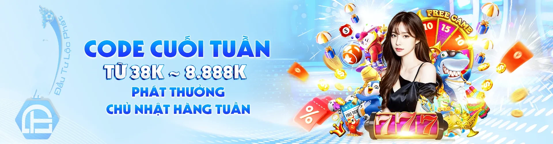 Hình ảnh quảng cáo của f777 hiển thị nền tảng và các lợi ích